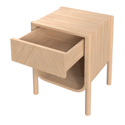 Chevet Marius chêne naturel