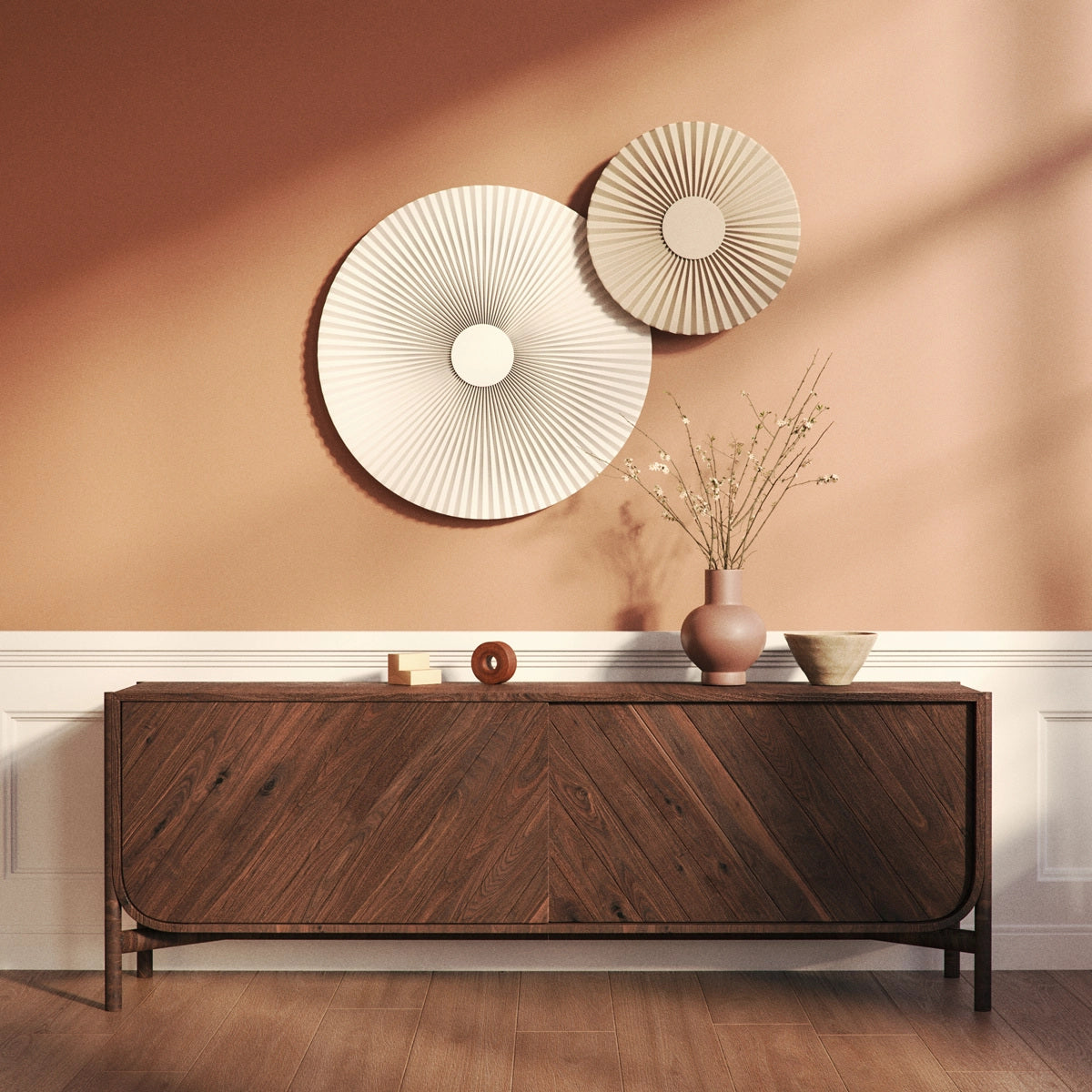 carmen applique s 50 cm sable dore beige irise 6