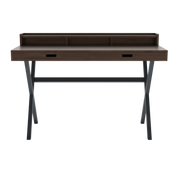 hyppolite secretaire noyer gris ardoise mat 1