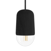 luce suspension m chene teinte noir 1