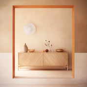 Buffet Marius 185 cm, chêne naturel