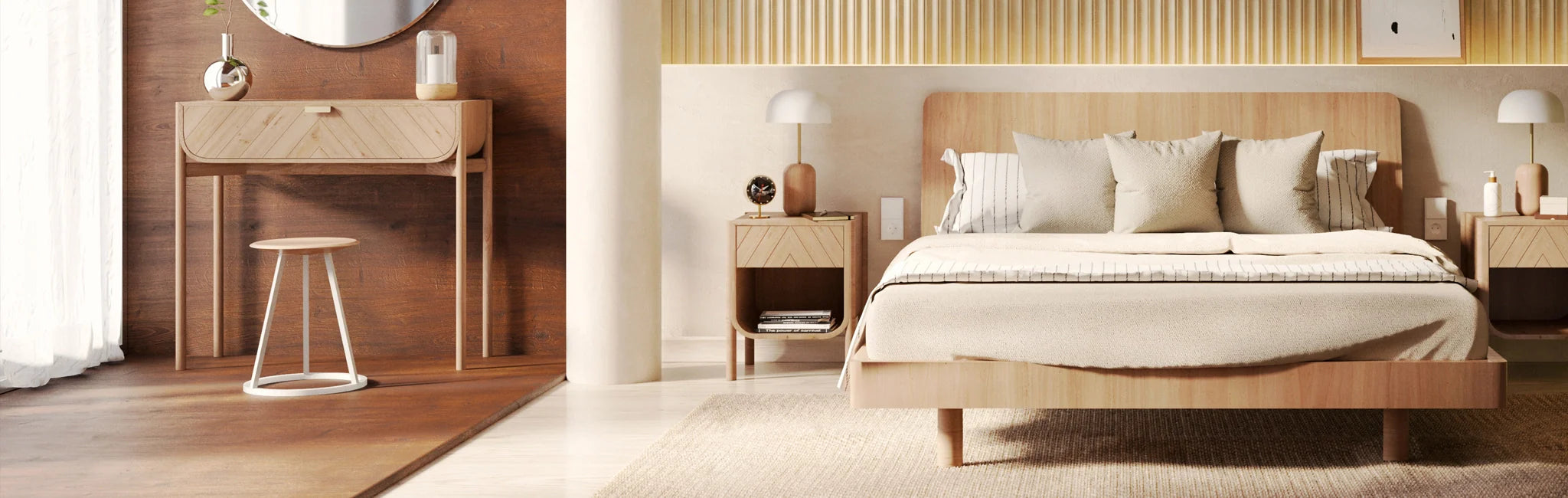 La chambre au naturel