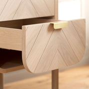 Marius chest of drawers, natural oak