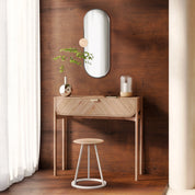 Sonia Mirror, natural glass, oak