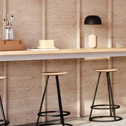 Nina table lamp, black lampshade