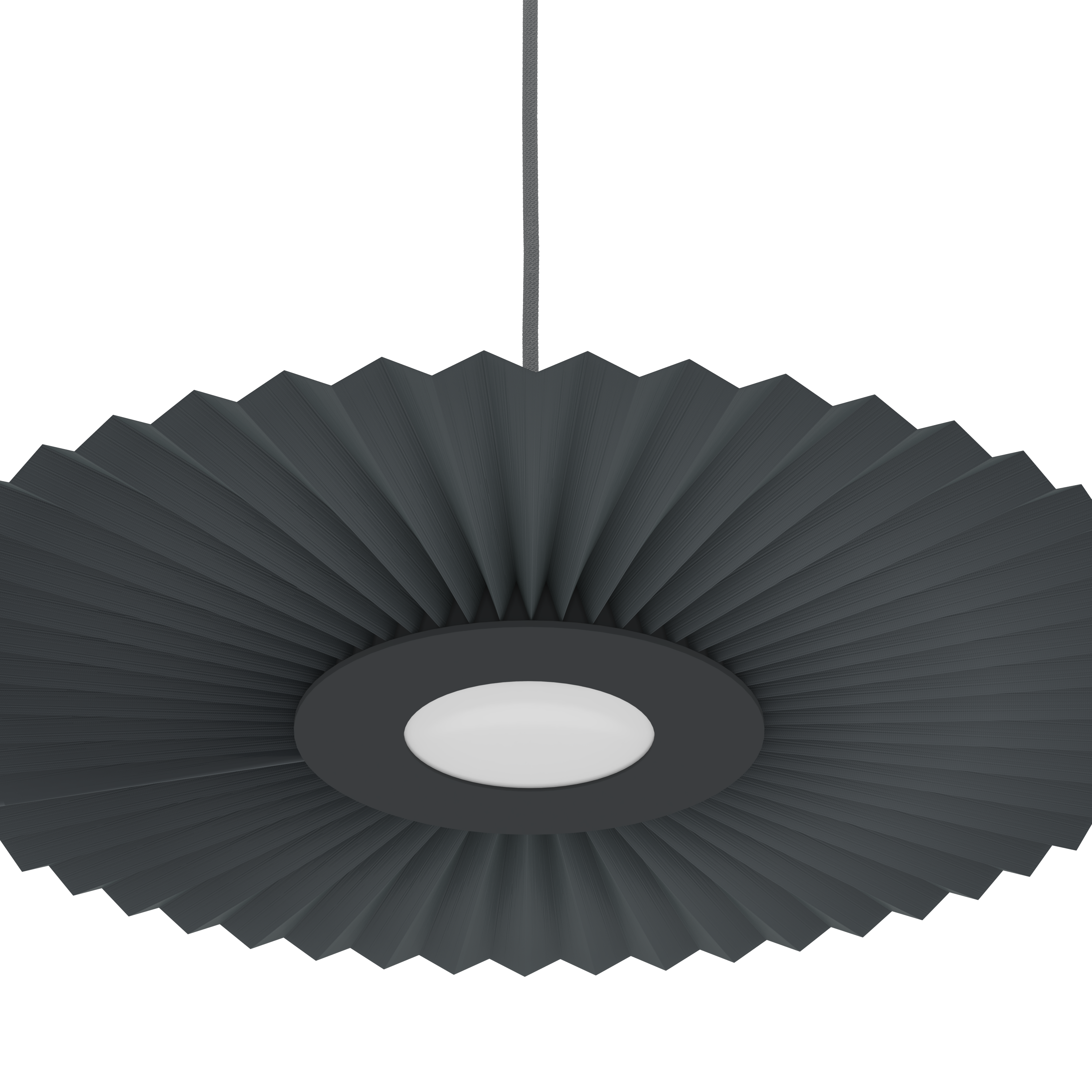 Suspension Carmen S 50cm, gris ardoise