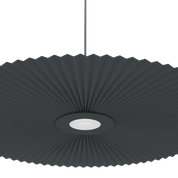 Suspension Carmen M 90cm, gris ardoise