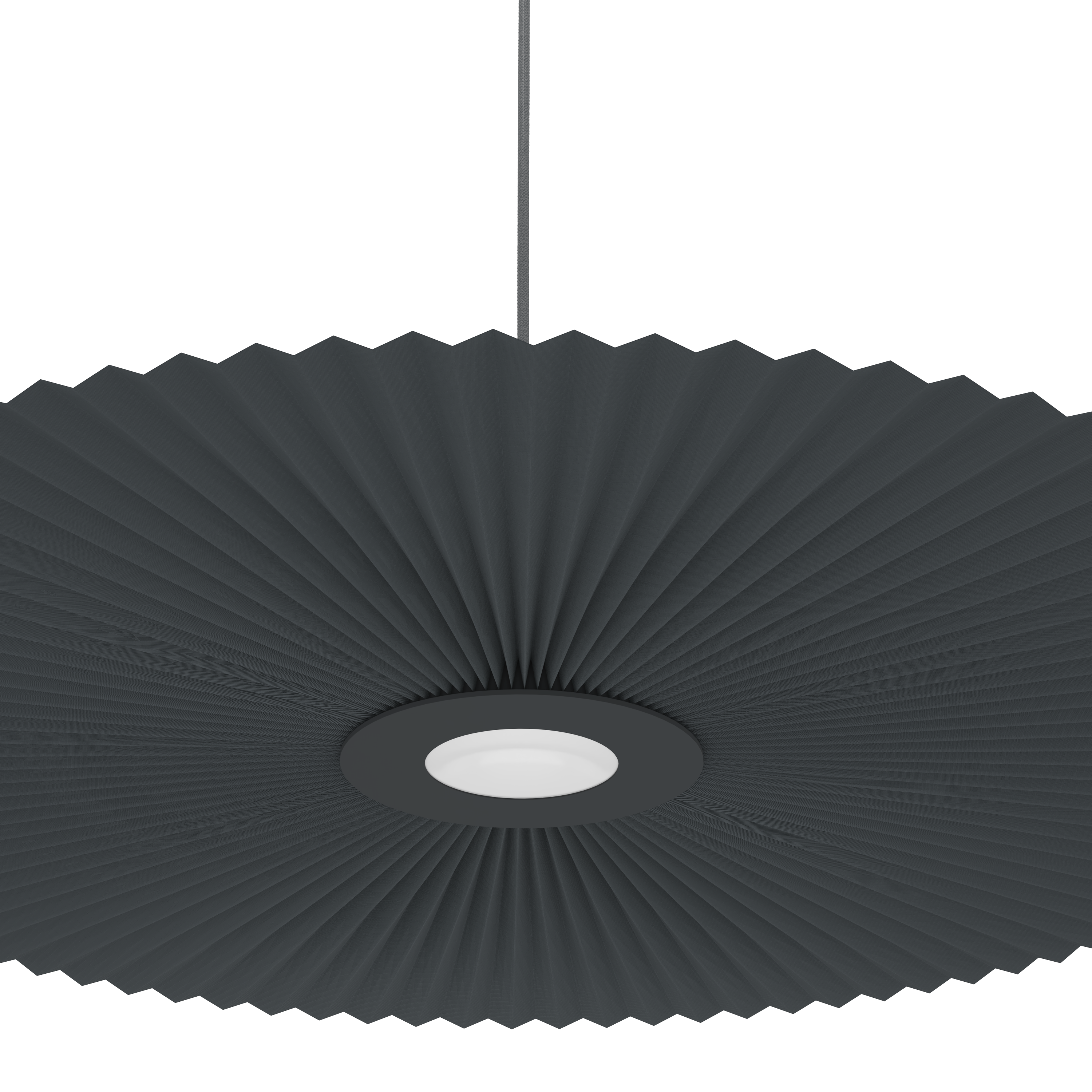 Suspension Carmen M 90cm, gris ardoise