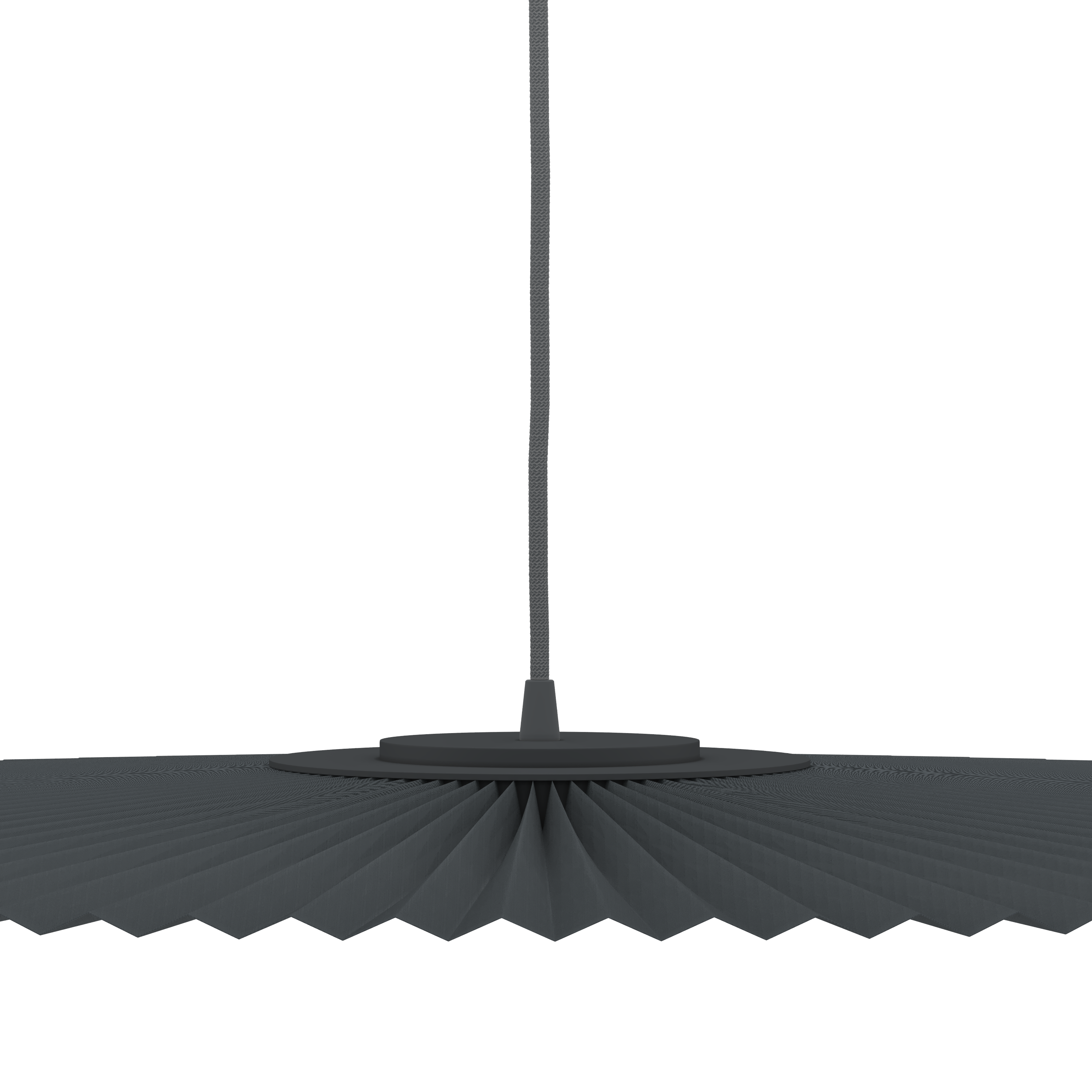 Suspension Carmen M 90cm, gris ardoise