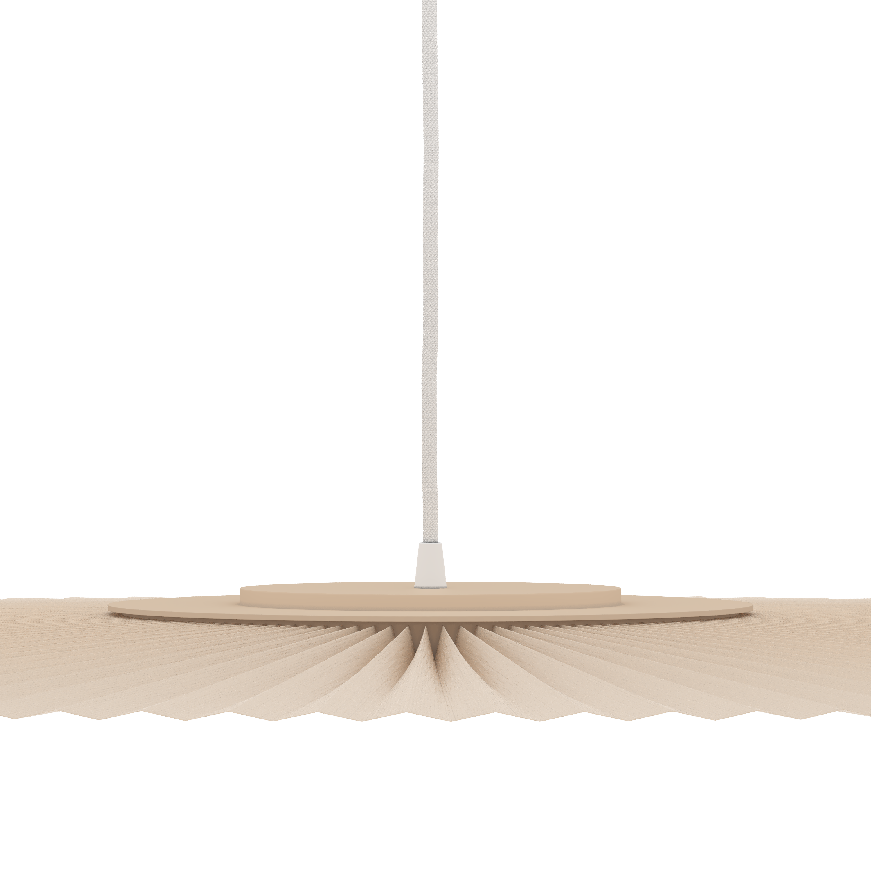 Suspension Carmen L 120cm, sable doré