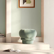 Pouf Claudie, Vert Céladon