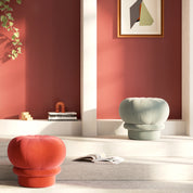 Pouf Claudie, Vert Céladon