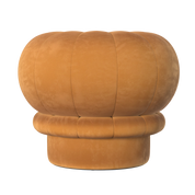 Pouf Claudie, Jaune Ambré