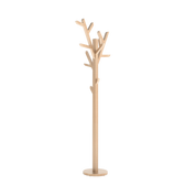 Portemanteau sur pied 158cm Ambroise, chêne naturel
