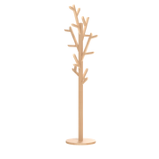 Portemanteau sur pied 180cm Ambroise, chêne naturel