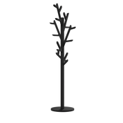 Portemanteau sur pied 180cm Ambroise, chêne noir