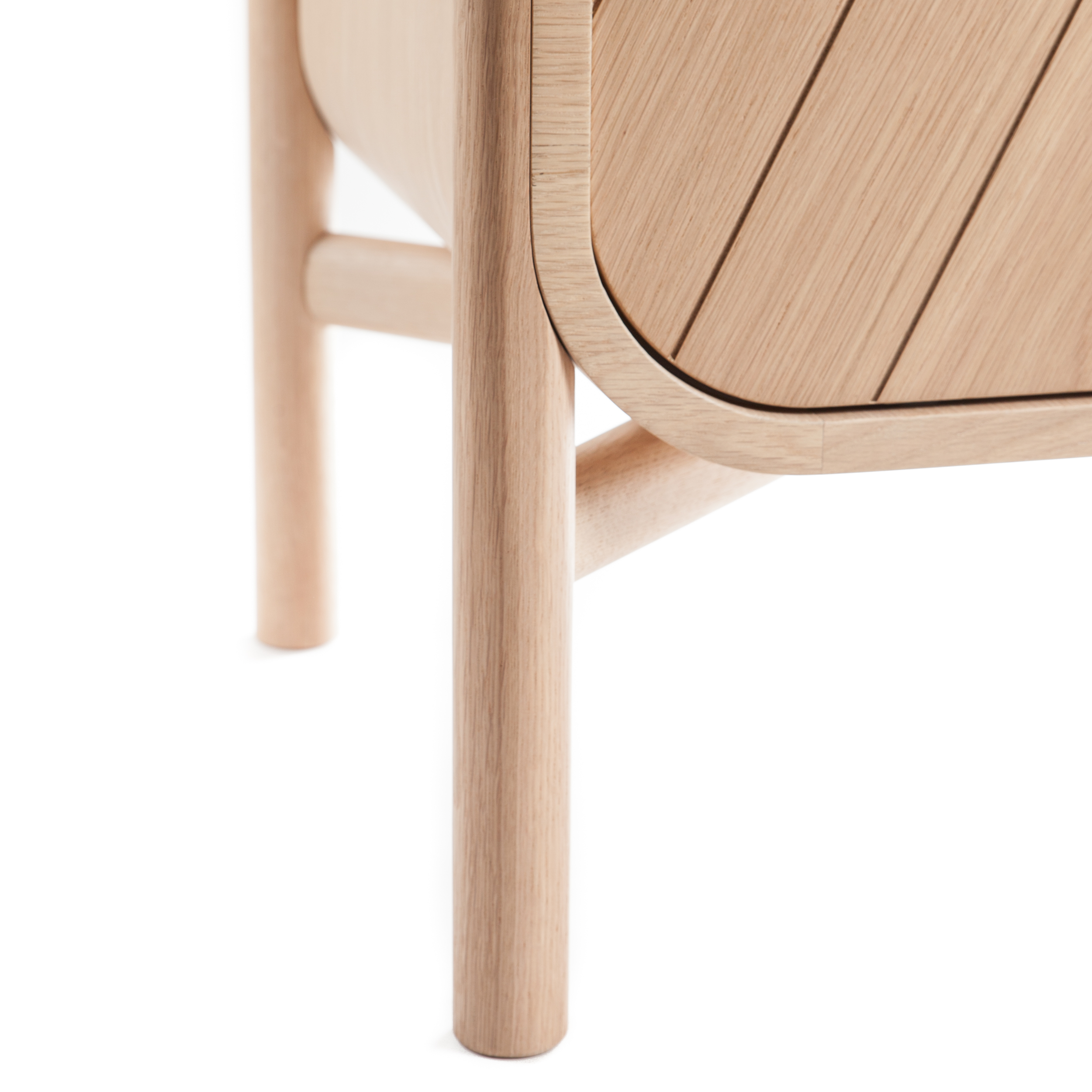 Buffet Marius 155 cm, chêne naturel