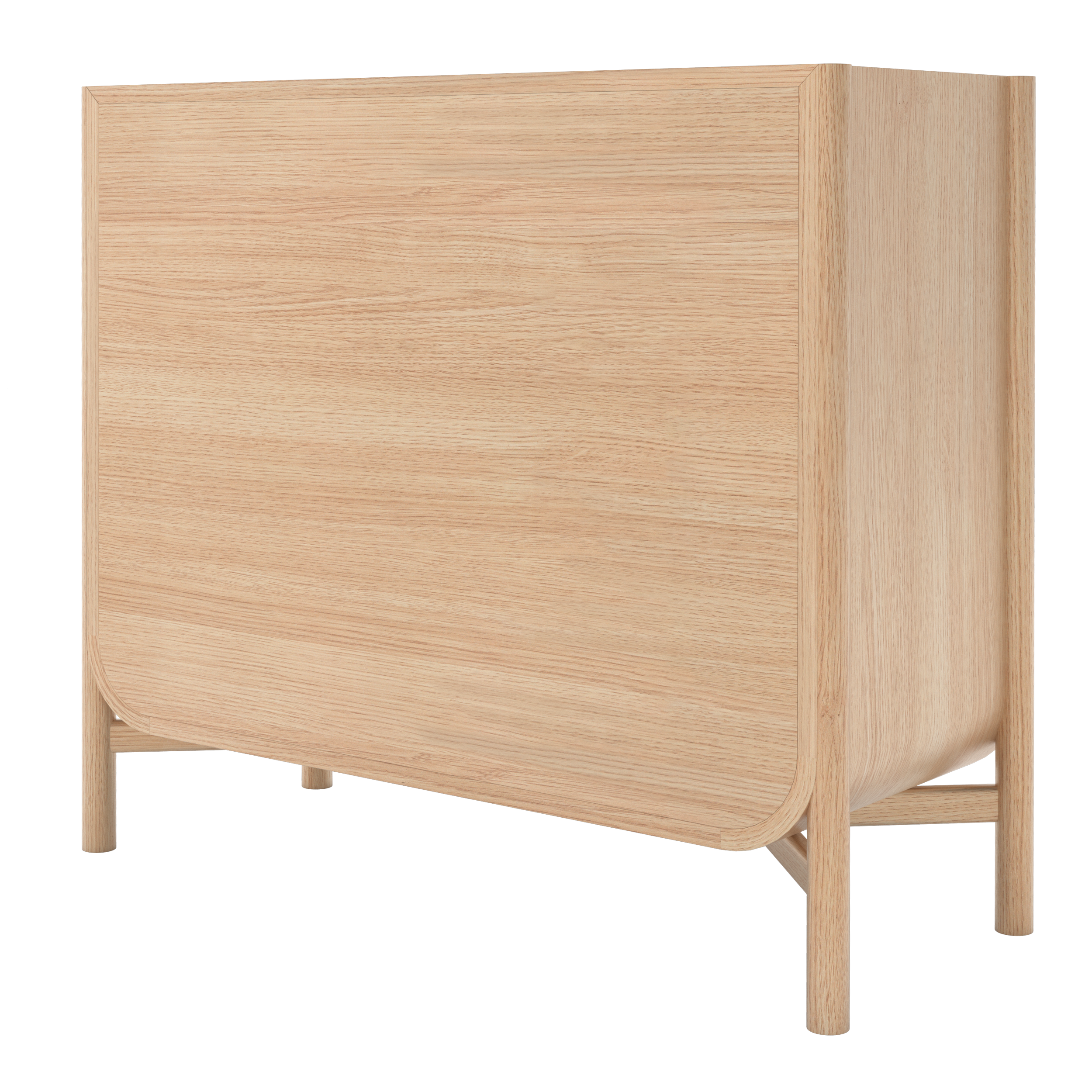 Commode à trois tiroirs Marius, chêne naturel