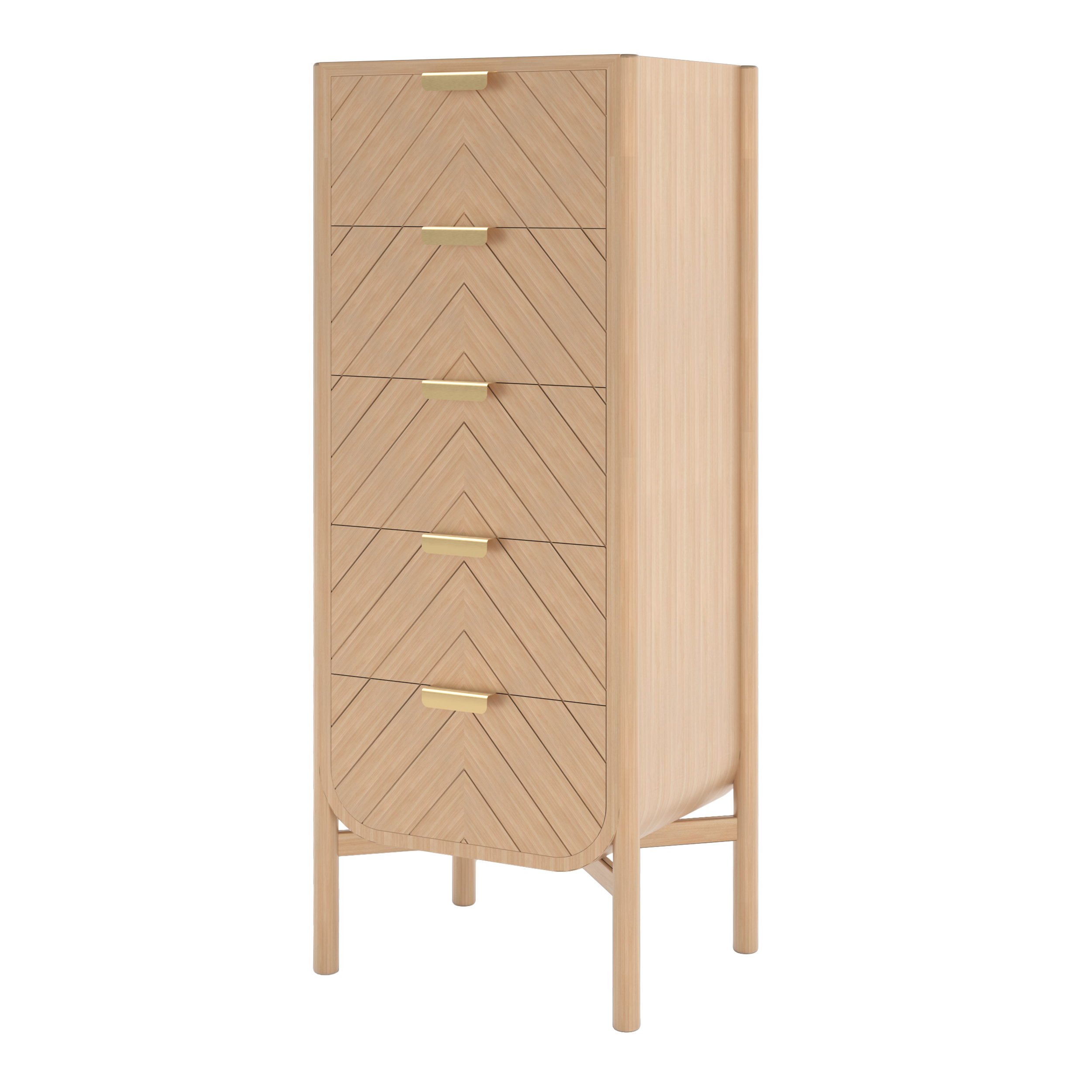 Chiffonnier Marius, chêne naturel