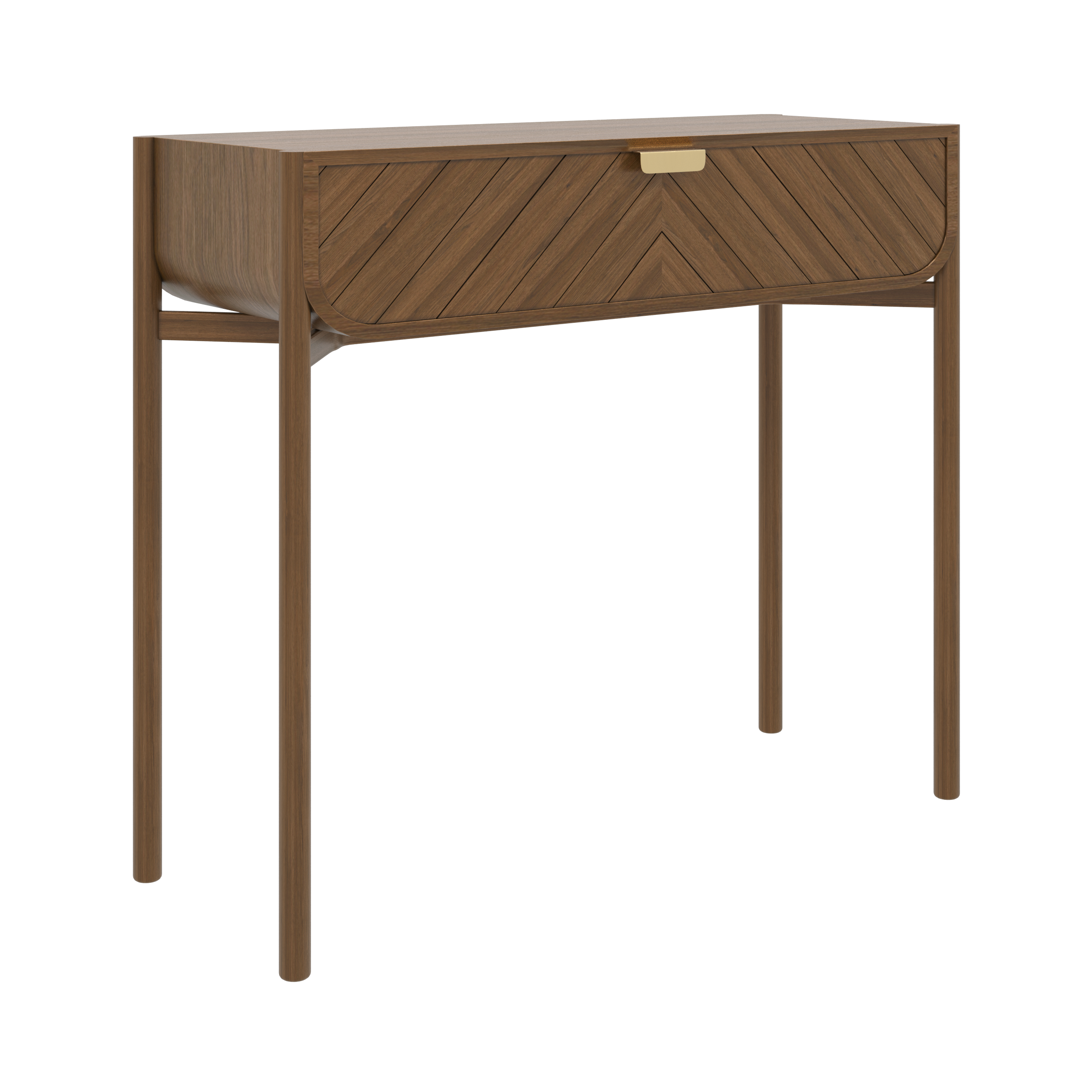 Console Marius 100 cm, chêne teinté