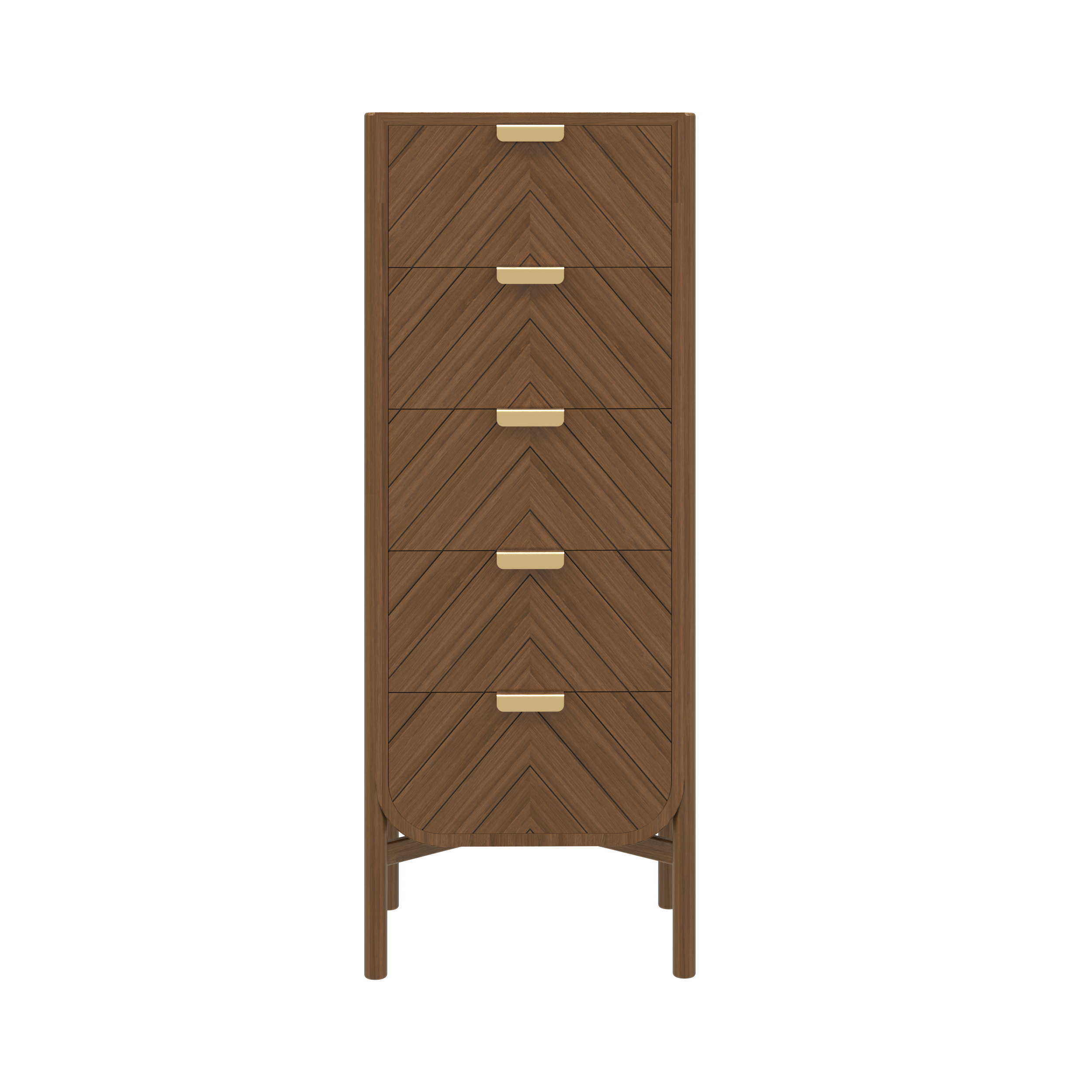 Chiffonnier Marius, chêne teinté