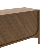 Buffet Marius 185 cm, chêne teinté