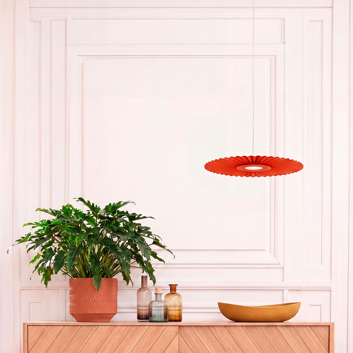 Suspension Carmen S 50cm, terracotta