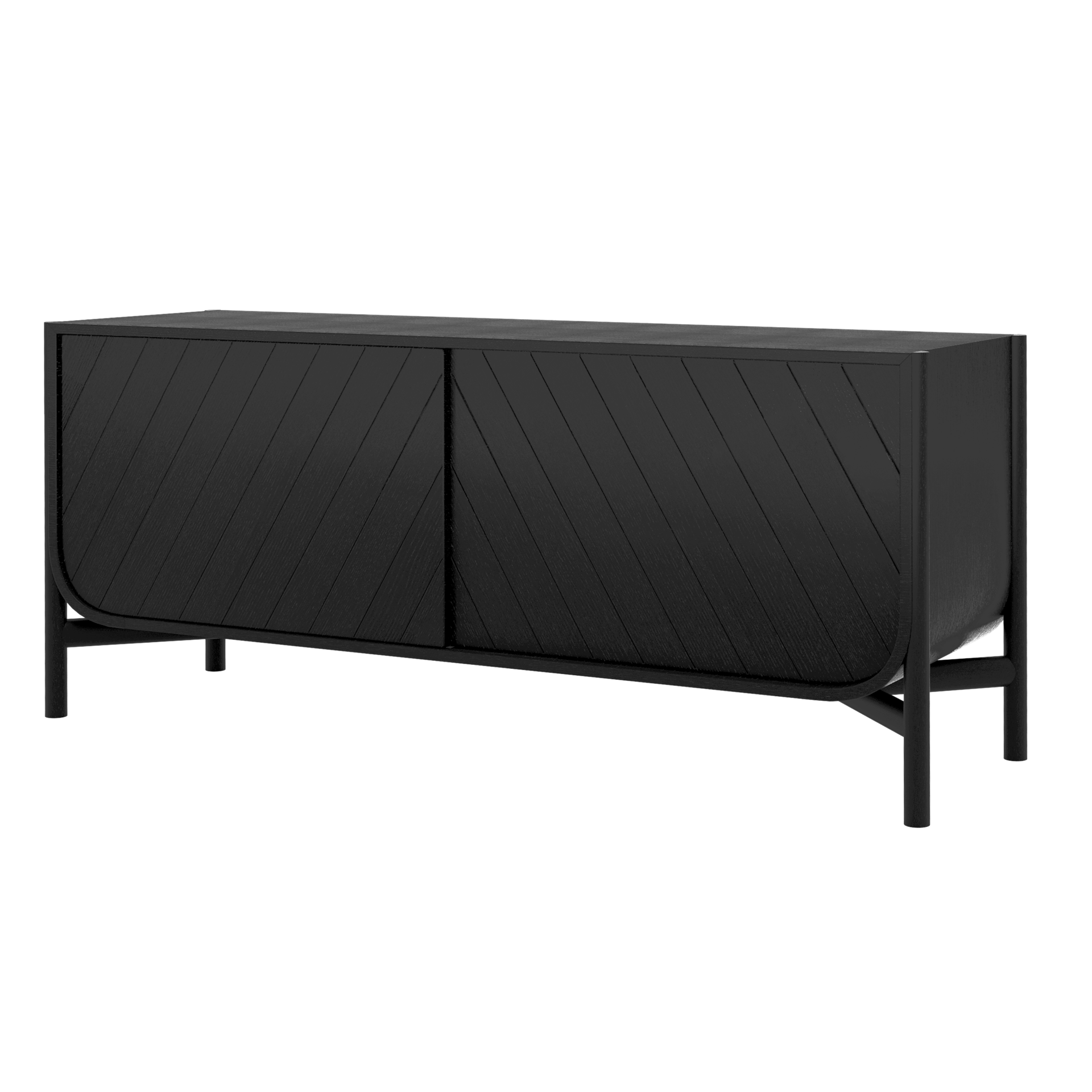 marius buffet 155 chene teinte noir 2