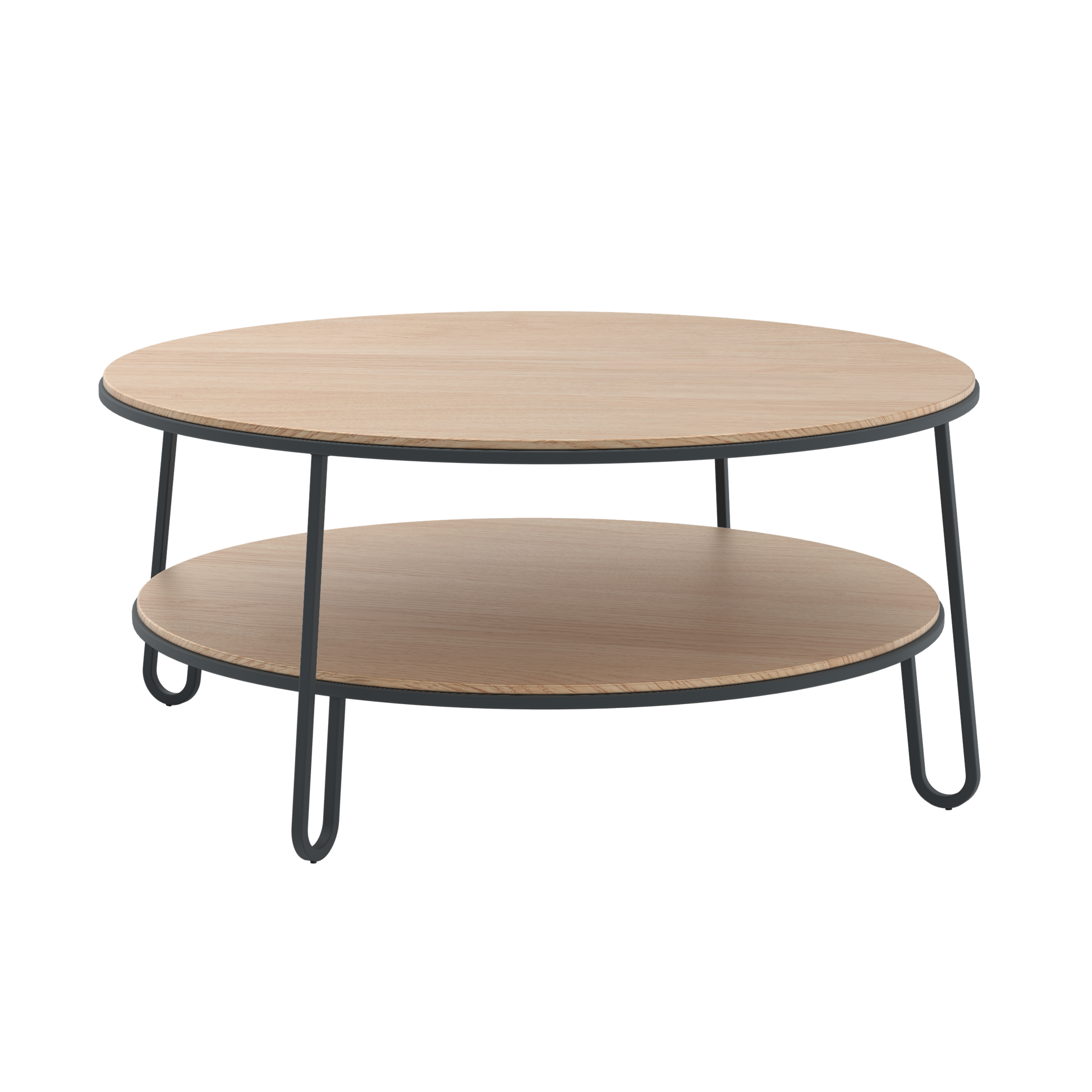 eugenie table basse 90 chene gris ardoise mat 1