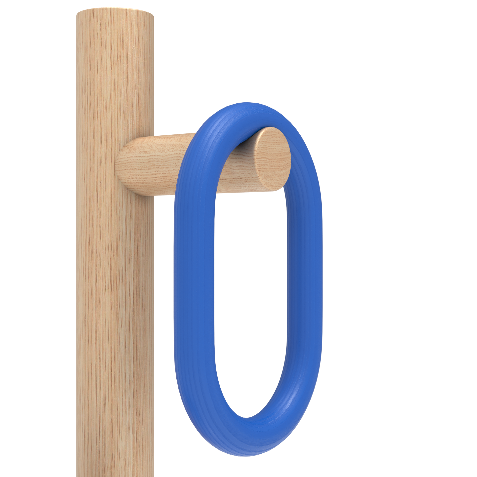fernand portemanteau chene bleu electrique 2