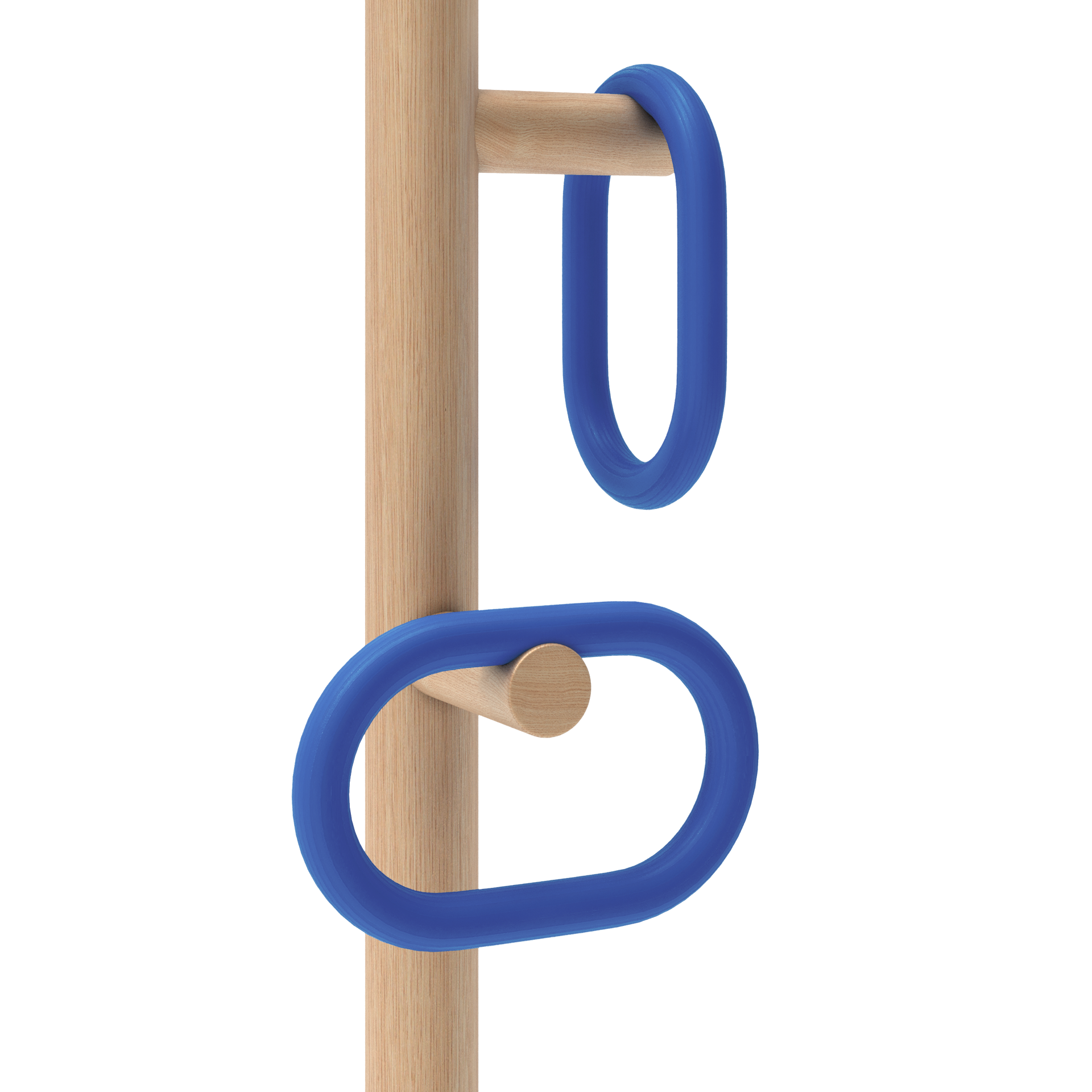 fernand portemanteau chene bleu electrique 3
