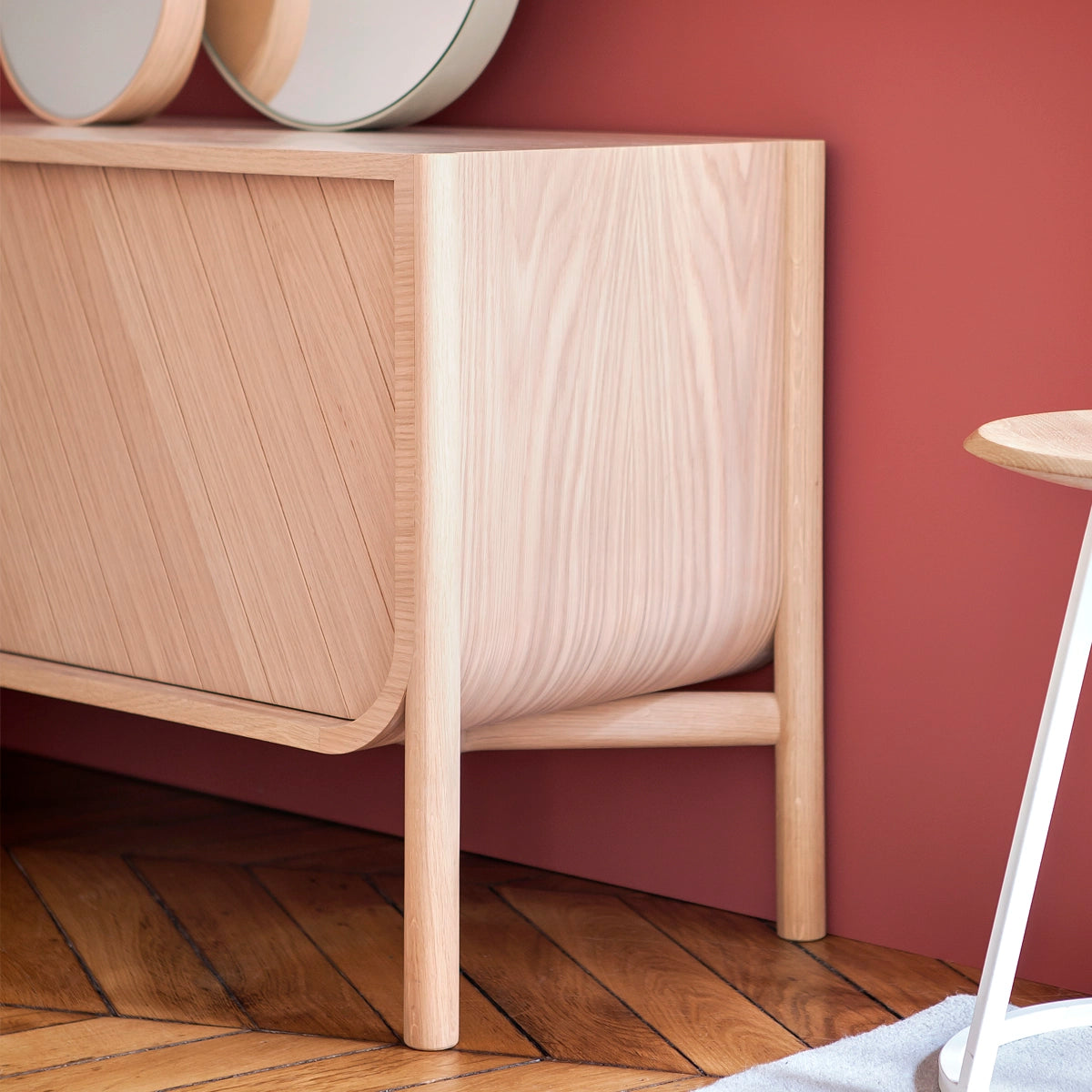 Marius sideboard 155 cm, natural oak