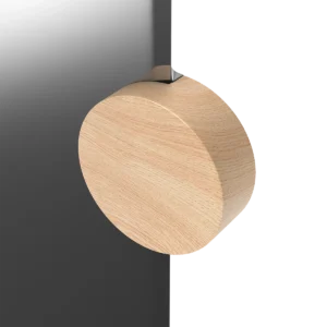 Oval design mirror published by Hartô and designed by Adrian Blanc